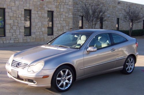 2004 mercedes benz c230 kompressor coupe - looks great runs great drives great