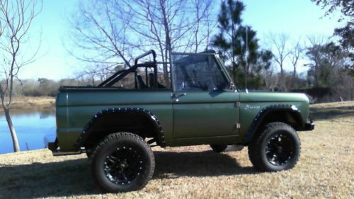 1966 ford bronco restored 6 cyl, 200 cid, clifford performance specs