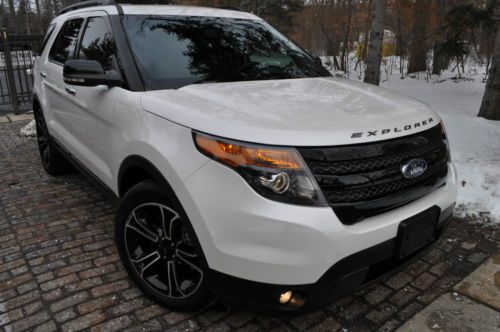 2013 explorer sport  .no reserve.turbo/leather/navi/heat/cool/camera/sync/clear!