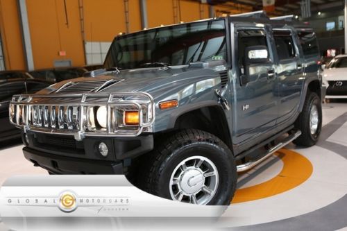 06 hummer h2 wagon 4wd bose navigation f/r heated leather boards roof