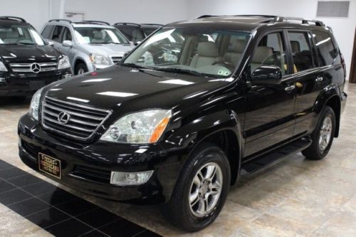 2008 lexus gx470 awd~nav.~dvd~heated seats~3rd row~loaded~warranty