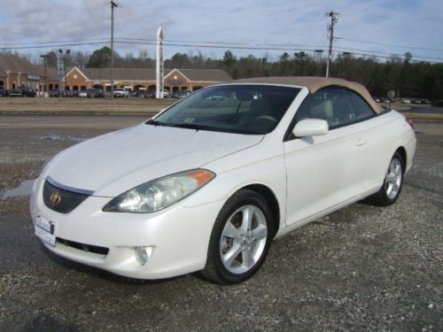 2006 toyota solara se v6 convertible clean no reserve