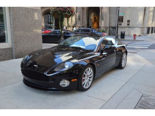 2005 aston martin v12 vanquish s black beauty!!! great condition fast rare car!!