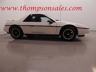 1988 white formula 2 door coupe rwd v6 low mileage collector rare all original