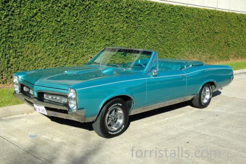 1967 pontiac gto convertible