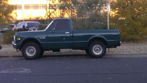 1971 chevrolet c-10 4x4 short bed 350 ram jet engine automatic with a/c