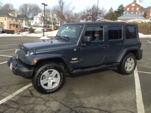 2007 jeep wrangler unlimited sahara sport utility 4-door 3.8l 74,500/ new brakes