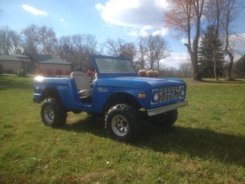 Low reserve 1971 ford bronco sport convertible