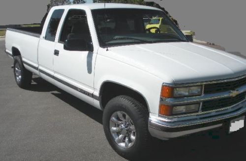 1998 chevy silverado 3/4 ton pickup 7.4 454 4 speed auto super clean low miles