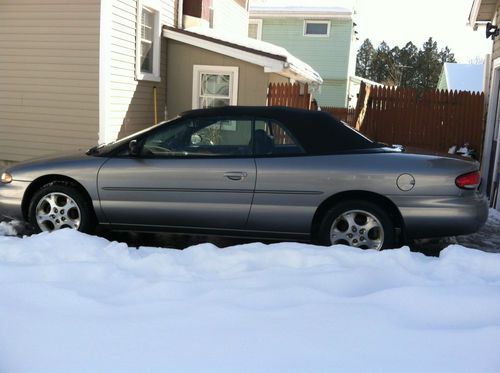 1999 chrysler sebring jxi convertible 2-door 2.5l