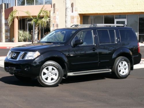 2012 nissan pathfinder sv below wholesale third seat low miles factory warranty