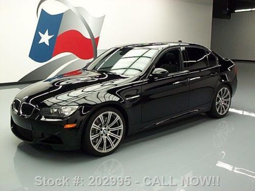 2011 bmw m3 tech/prem sunroof nav paddle shift 19&#039;s 37k texas direct auto