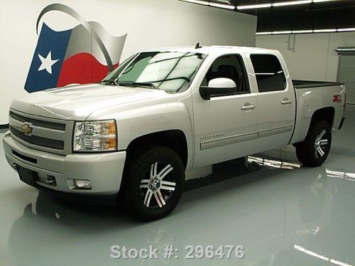 2011 chevy silverado crew z71 4x4 leather rear cam 51k! texas direct auto