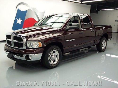 2005 dodge ram 2500 crew 5.9l diesel sunroof 45k miles texas direct auto