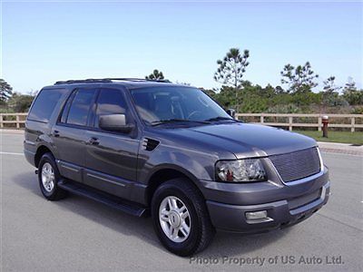 03 ford expedition xlt 4.6l v8 low miles florida suv leather 3rd row seating