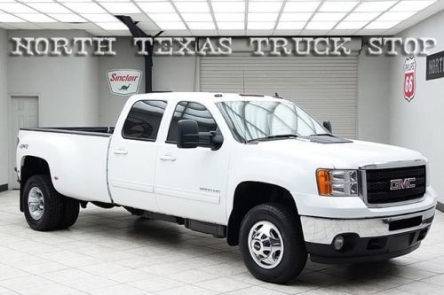 2011 sierra 3500hd diesel 4x4 dually slt heated leather bose