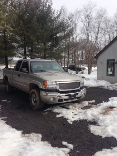 2006 gmc sierra 2500 hd sle extended cab pickup 4-door 6.6l duramax diesel