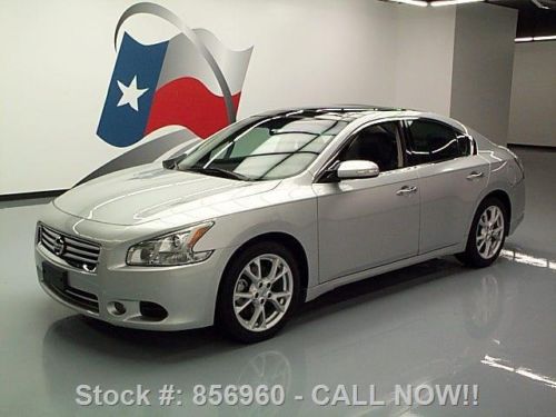 2012 nissan maxima 3.5 sv premium dual sunroof leather texas direct auto