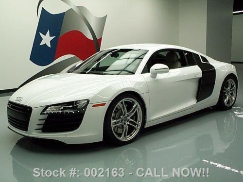 2009 audi r8 quattro awd r-tronic auto nav rear cam 9k texas direct auto