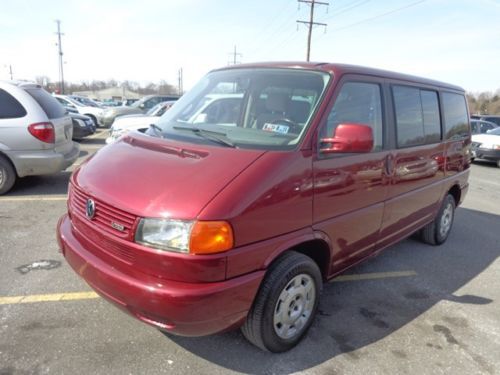 2000 volkswagen vw eurovan minivan weekender camper nice no reserve