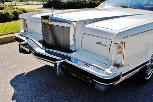 1979 lincoln mark v coupe 6.6l 25,000 miles, mint!!