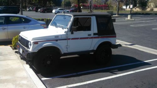 1987 suzuki samurai jx sport utility 2-door 1.3l