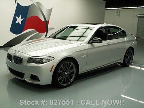 2013 bmw 535i turbo m-sport sunroof nav 20&#039;&#034; wheels 7k texas direct auto