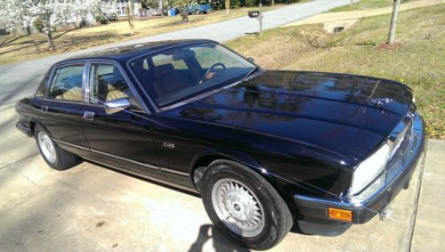 1992 jaguar xj6 sovereign sedan 4-door 4.0l  black chrome new powertrain