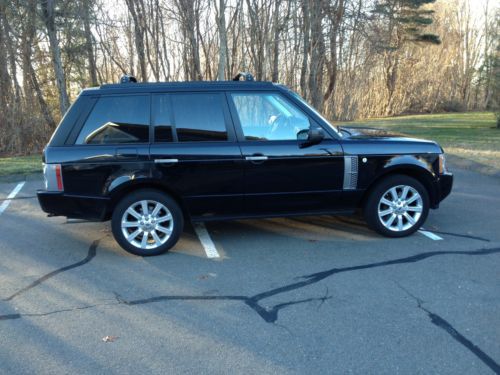 2007 land rover range rover supercharged sport utility 4-door 4.2l