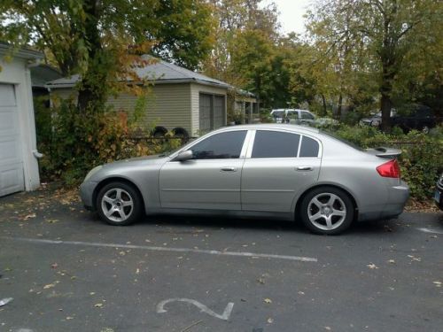 2003 infiniti g35 sedan luxury