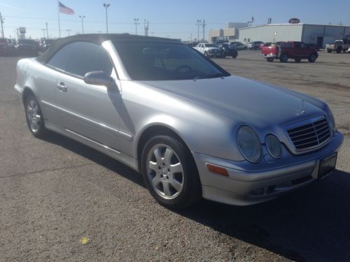 2001 mercedes-benz clk320 convertible