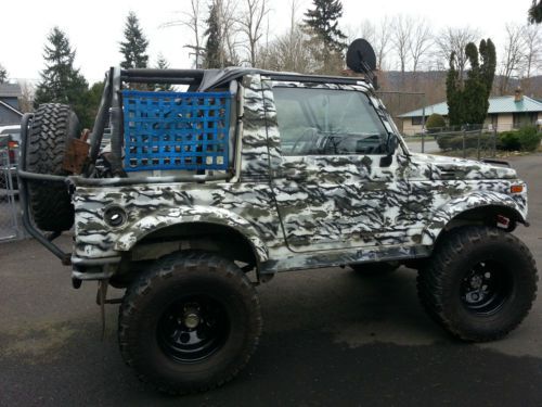 1990 suzuki samurai jl sport utility 2-door 1.3l