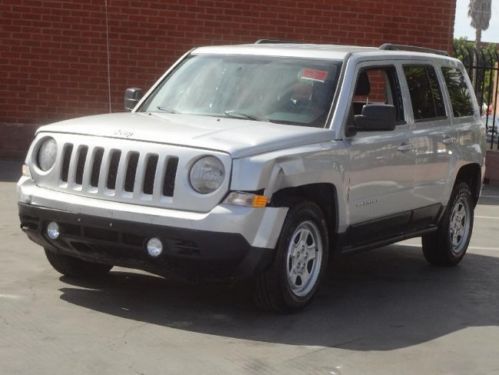 2014 jeep patriot sport 4wd damaged salvage economical priced to sell wont last!