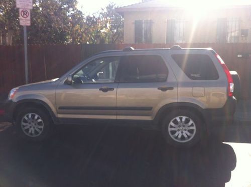 2006 honda cr-v ex sport utility 4-door 2.4l