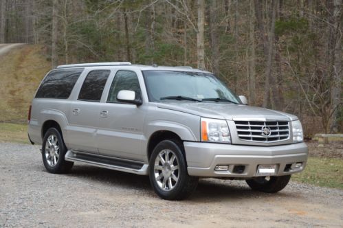 2005 cadillac escalade esv platinum rare sport utility loaded no reserve