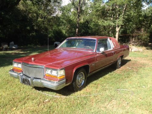 1981 cadillac coupe fleetwood brougham de elegance