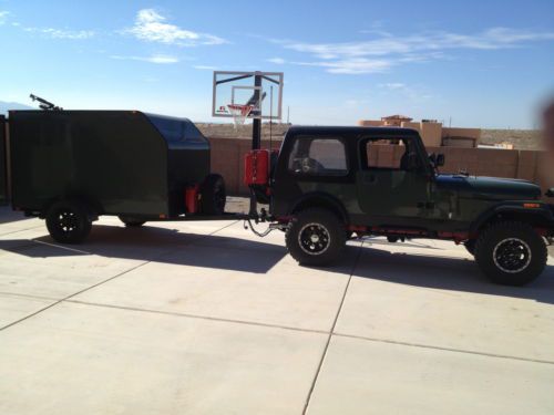 Jeep cj 7 1985 with trailer