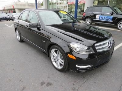 2012 mercedes-benz c250 sport sedan power glass sunroof/premium 1 package