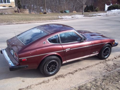 Nice wine red 1977 datsun 280z classic ca car nissan