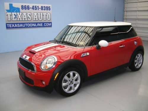 We finance!!!  2010 mini cooper s hardtop turbo paddles leather 1 own texas auto