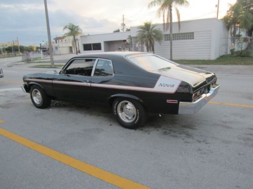 1973 chvrolet nova  v8 350 restored muscle from florida low reserve