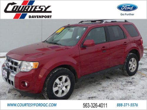 2011 ford escape limited leather moon roof fwd save low reserve ford suv
