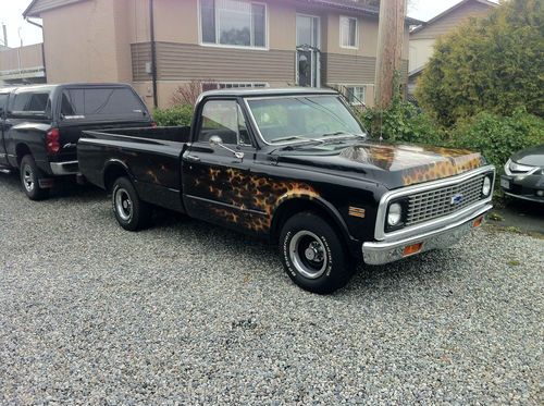 1970 c10 longbox restored *custom airbrushed paint
