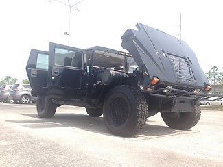 No reserve video 1993 hummer h1 low miles mint black turbo diesel 6.5l 4x4