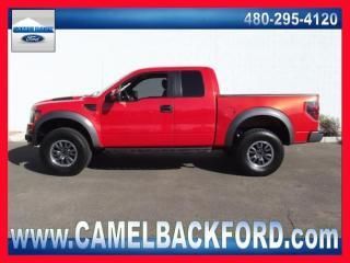 2010 ford f-150 4wd supercab 133" svt raptor leather