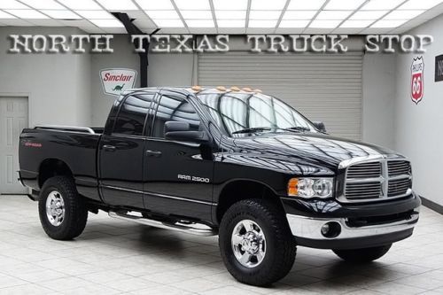 2005 dodge ram 2500 diesel 4x4 slt quad cab dvd texas truck