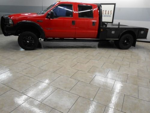 00 f350 flatbed 4wd crew cab 7.3 powerstroke diesel we finance texas