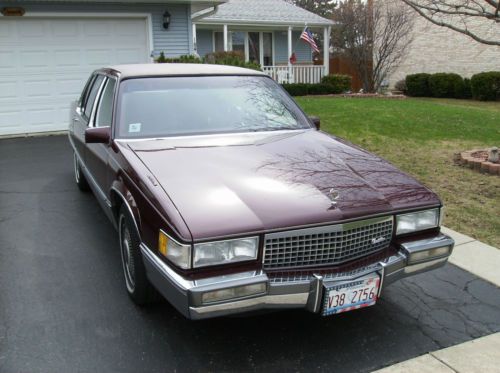 1989 cadillac fleetwood base sedan 4-door 4.5l 66,800 miles