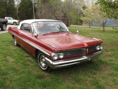 1962 pontiac bonnieville convertiable