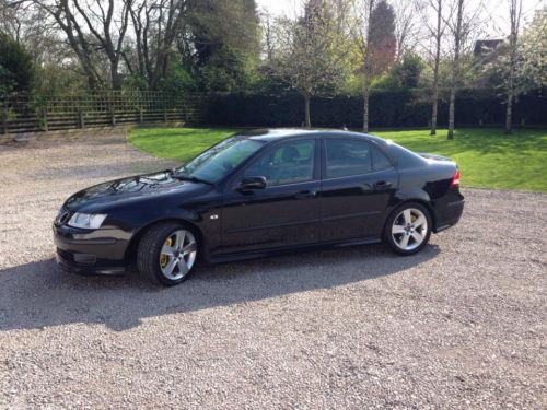 Saab 9-3 2.8 v6 turbo aero, 255 bhp, moted and taxed, 07 reg, semi-auto